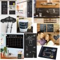 1.5 X 4 Feet Blackboard Chalk Board Sticker Self Adhesive Wall Paper For Home Child Room School Office Warehouse Shop Labelling Adhesive Blackboard Sticker. 