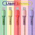Mobile Phone /.5/2M 1PC USB C Quick Charge Data Line Digital Cables 3A Data Cord Liquid Silicone Cable Fast Charging Cable USB-C Charger Wire. 