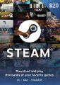 Steam Wallet Gift Card - $20 USD. 