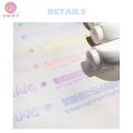 emmy 4 Pcs Magic Glitter Highlighter Bright Sparkling Color Drawing Painting Watercolor Marker Pen Student Stationery. 