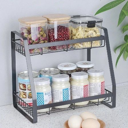Kitchen Organizer Multifunctional Kitchen Shelf 3 layer Storage Rack
