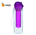 Apple water bottle with Ice Tube. 