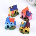 Mini Miniature House Villa Woodland Fairy Figurines Castle Fairy Garden Miniatures Castles Terrarium Figurines Garden Decoration. 