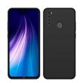 Xiaomi Redmi Note 8 Soft Silicon Matte Black Back Cover Case Airbag Antishock With Camera Protection Bump. 