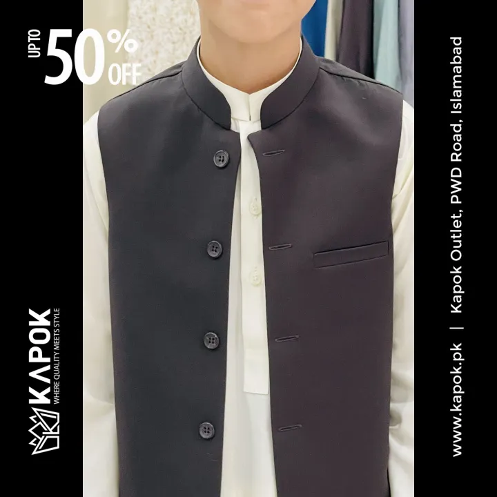 Charcoal%20Waistcoat%20for%20Boys%20%7C%20Kapok%20Kids%20-%20Image%202