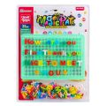 182 Pcs Set - Alphabet ABC Words Pin - Peg Board Puzzle - Educational Building Blocks - Learning Spelling - For Kids. 