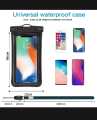 Universal Waterproof Mobile Pouch Case for All IOS and Android - Waterproof Cover Bag - Mobile Phone Protector. 