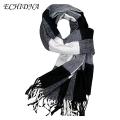 ECHIDNA Men Winter Scarf Tassel English Stylish Washable Men Muffler. 