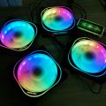 COOLMOON Remote RGB Lighting Music Controller Chassis Fan Control. 
