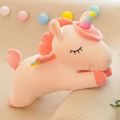 Iruriuiyt 120cm Kawaii Unicorn Plush Toys Soft Stuffed Dolls Animal Horse Pillow Cousion For Girls Birthday Gift Kids Toy. 