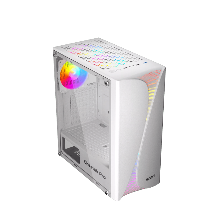 BOOST%20CHEETAH%20Pro%20GAMiNG%20PC%20CASE%20WHiTE%20WiTH%203%20RGB%20FAN%20-%20Image%204