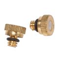 40Pcs Fog Mist Nozzle,Low Pressure Mist Cooling Nozzle 0.1Mm. 