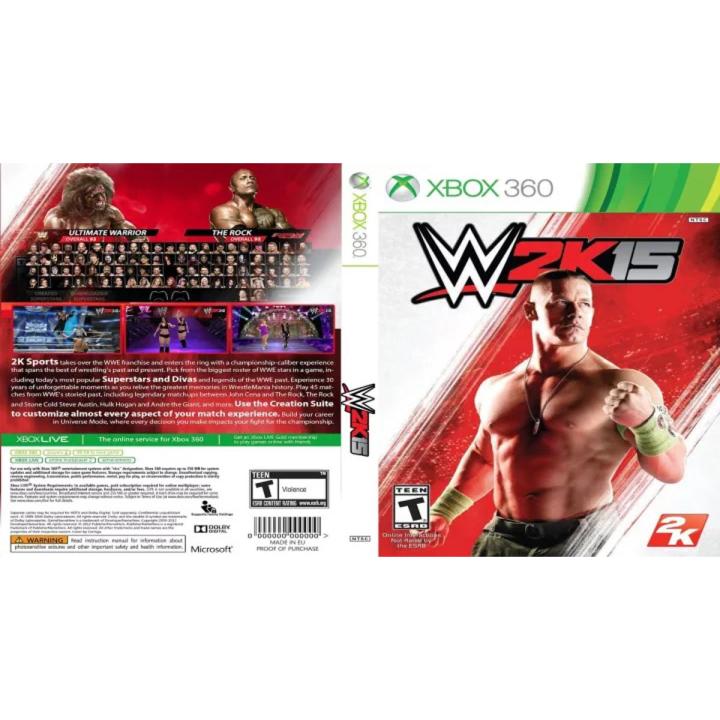 WWE 2k15 - Xbox 360 - Modified System - JTAG
