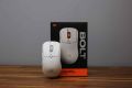 Fnatic BOLT White Wireless Gaming Mouse - Pixart 3370 Sensor, 69g, WiFi & Bluetooth Battery Life 110-210h, USB-C Charging, Kailh GM 8.0 Switches, 4 Profiles, 4 DPI Stages, Virgin PTFE Skates (Windows). 