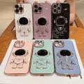 Universal Cute Cartoon 3D Astronaut Phone Holder - Portable Hidden Phone Stand -  Smartphone Foldable Lazy Bracket -Phone Back Holder. 