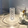 CRYSTAL LAMP TOUCH CONTROL BEAUTIFUL COLOR CHANGING RECHARGEABLE TABLE LAMP FOR BEDROOM , LIVING ROOM AND KIDS ROOM. 