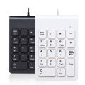 Protable mini Numeric Keypad Numpad 18 Keys Digital wired Keyboard for Accounting Teller Laptop Notebook Tablet Supermarket. 