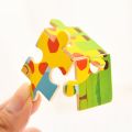 Baby Wooden Montessori Puzzle Child Game Wooden Puzzle 3D Cartoon Animal Puzzle Babies Toys Puzzles For Kids 1 2 3 Year Old. 