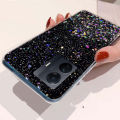 For VIVO Iqoo Z6 Lite case Glitter Bling Sequins Starry Sky Transparent Soft Full Stars Moon For VIVO Iqoo Z6 Lite Back Cover. 
