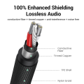 UGREEN 3.5mm to 3.5mm Stereo Audio Cable 4 Pole TRRS 4-Conductor Auxiliary Male to Male Jack HiFi Support Aux Cable for Speaker, TV, Headset, Microphone, Computer, TV. 