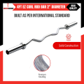Olympic Barbell Curl Bar 4 feet 10kg | Barbell rod| Weight Bar for Weightlifting, Powerlifting, CrossFit| Olympic rod for Gym| Home Exercises rod For 2" Plates. 