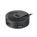 A4tech HUB-30 4 Port USB Hub - USB 3.0 - 5120 Mbps Transfer. 