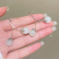 Fashion New Light Pink Cherry Earrings Women's All-Match High-Grade Online Influencer Earrings Sweet Girly Temperamental Earrings. 