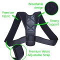 ADJUSTABLE Body Posture Corrector Belt (Back & Shoulder Support Brace) for Men & Women. 
