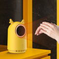 Electric Heater Fan Desktop Warm Air Blower Warmers Winter Heater Student Dormitory Heater For Home Office courtyard. 