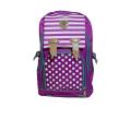 school bag for girls class 5 to 10 color purple size large. 
