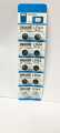 LR44 Alkaline Button Cell 1.5V Micro Battery Replacement for SR44, L1154, 357, A76, AG13. 