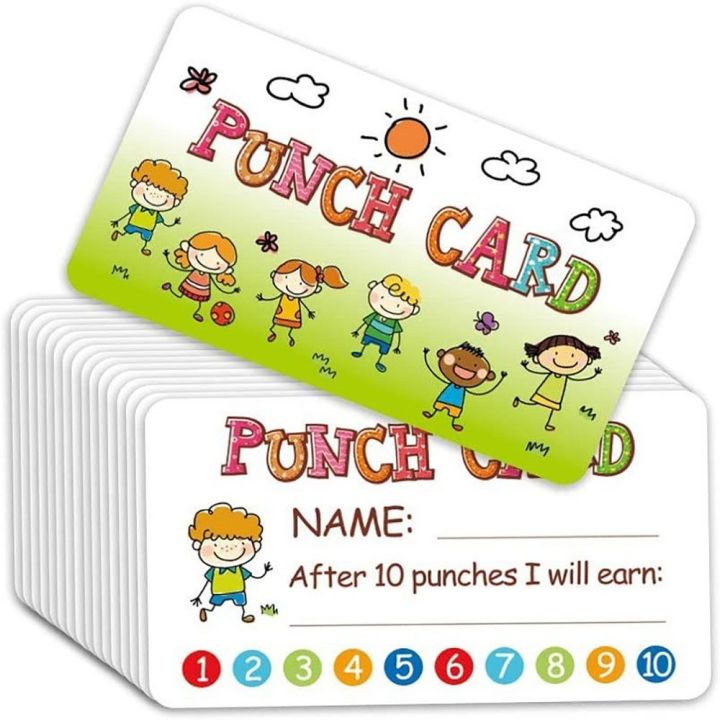 High Quality Incentive Reward Card Blank Encouraging Motivation Card ...