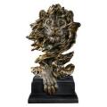 Lion Head decoration. 