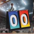 Table Top Scoreboard 0-99 Flip Score Keeper for Team Games Baseball Tennis. 