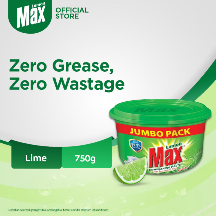 Lemon Max Dishwash Paste Green 750g