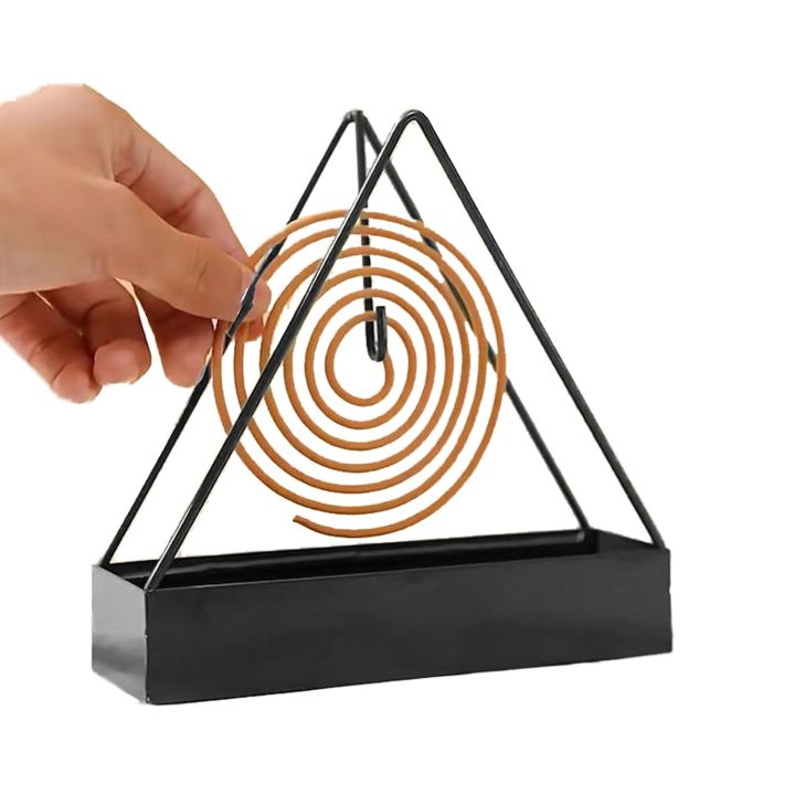 ANZEH.PK Triangle Anti-scald Mosquito Coil Holder – Safe Metal Insect ...