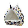 Squirrel Nest Cartoon Pattern Keep Warmth Soft Texture Small Animal Hamster Squirrel Nest House Pet Product. 
