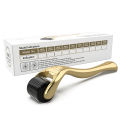 Premium Gold Titanium Micro Needles Derma Roller | For Face Lift, Stretch Marks, Glowing Skin & Scar Treatment. 