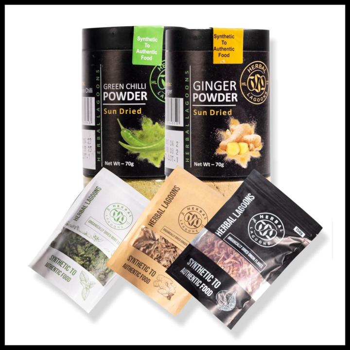 Pack Of 5 Dehydrated Dry Onion Flakes Dehydrated Ginger Flakes ...