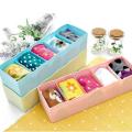1 pcs 5 Grid Multipurpose Divider Storage Box Underwear Jewelry Socks Ties Storage Box Cosmetic Desktop household Storage Boxes. 