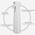 300ml Fine Mist Spray Bottle Refillable Plastic Trigger Sprayer For Hair Styling Cleaning Kitchen Use. 