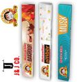 Metromilan Bakhoor, Amber, Musk Agrbatti Pack Of 3. 