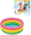 INTEX - Sunset Glow Baby Pool For Kids Inflatable Kids Bath Tub For Children. 