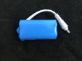Rechargeable Lithium 18650 Li-ion 8V 1500mAh Battery Pack For Toys , Project and Others. 