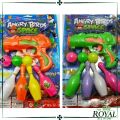 Angry Birds Ball Shooter Gun Toy For Kids with Safe and Soft Balls Shoot to Bowling Targets Toy For Boys and Girls Pakistani Kids. 