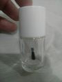 1pcs 10ml clear empty nail polish bottle with Brush cap gel nail polish bottle glass 10ml nail polish bottles also use tint. 