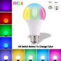 RGB LED BULB Light Auto Color Multi Change Bulb 12W Colorful Lamp Party Decor |  24-7 STORE. 