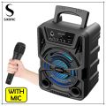 Sixonic GTS 1637 / 1638 Portable Rechargeable Wireless Bluetooth Speaker With Microphone USB SD Card Supported Powerful Sound Quality. 