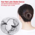 Hairnets Invisible Soft Disposable Hair Net Ballet Dance Bun Hair Cover Hair Nets Elastic Edge Mesh Hair Styling. 
