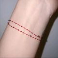 Blood Drop Bracelet Hip Hop Punk Open Bracelet Banquet Jewelry Accessories. 